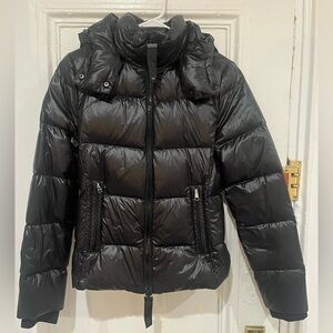 Boss Shiny Black Puffer Jacket